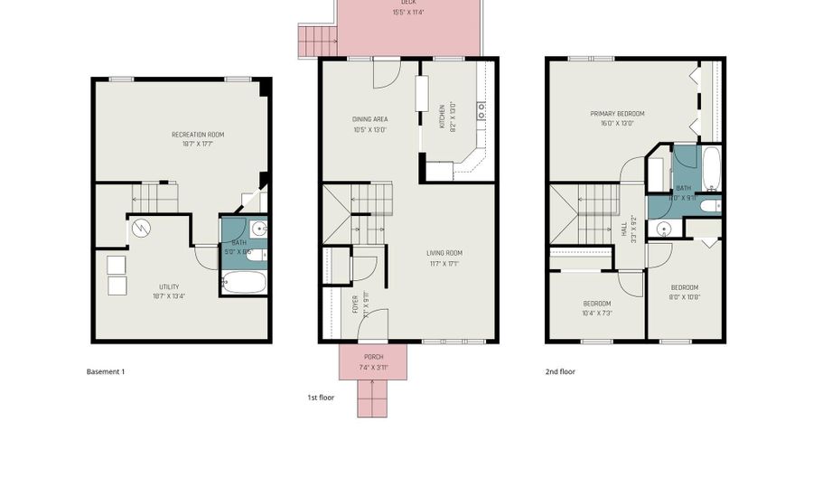 310 TALBOT Ct, Abingdon, MD 21009 - 3 Beds, 2 Bath