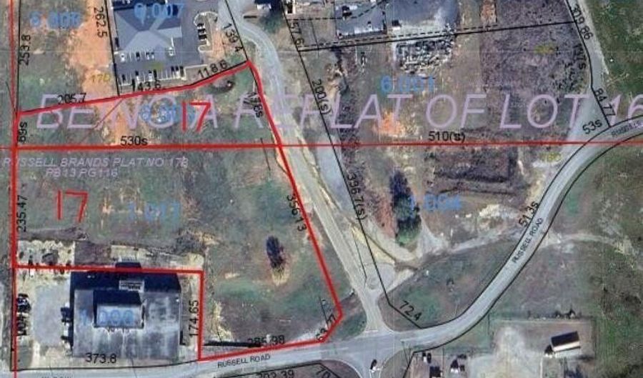 Parcel 17 remain Russell Road, Alexander City, AL 35010 - 0 Beds, 0 Bath