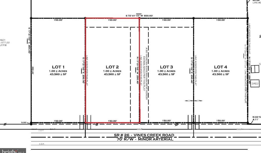 VINES CREEK Road lot 2, Dagsboro, DE 19939 - 0 Beds, 0 Bath