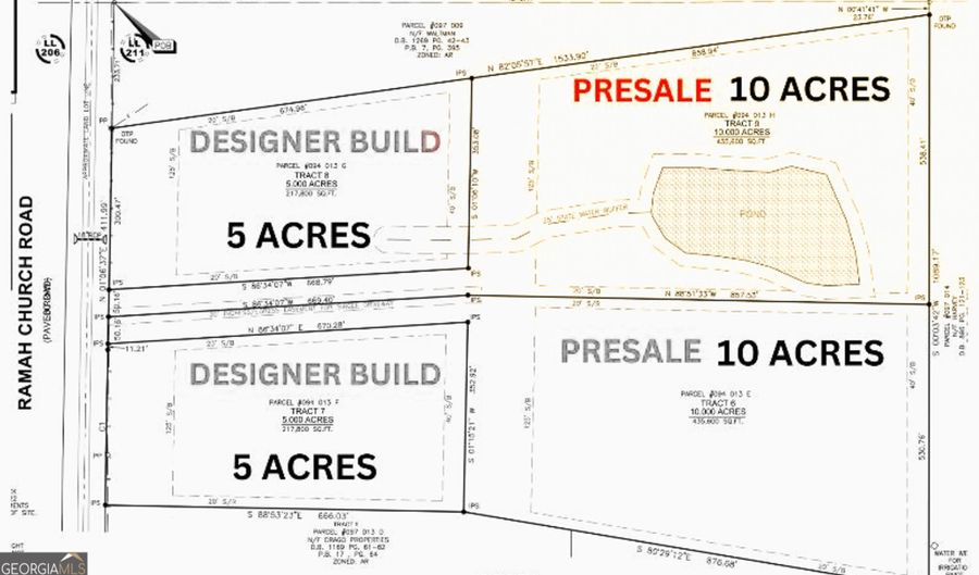 TRACT 9 Ramah Church Road 9, Barnesville, GA 30204 - 0 Beds, 0 Bath