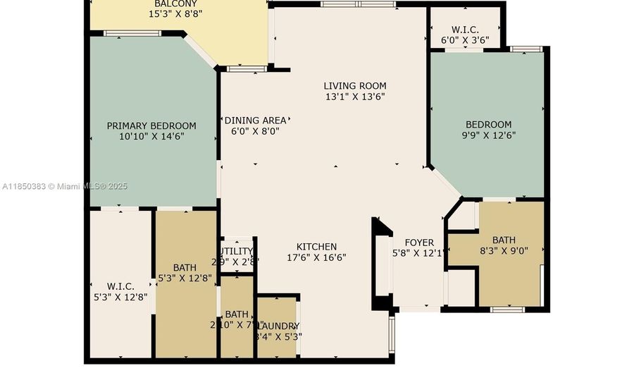 3255 NE 184th St 12405, Aventura, FL 33160 - 2 Beds, 2 Bath