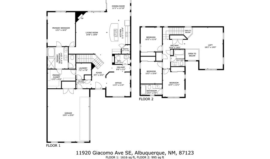 11920 Giacomo Ave SE, Albuquerque, NM 87123 - 4 Beds, 4 Bath