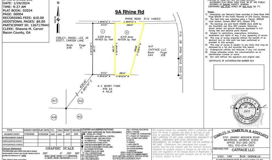 9 219 Ac Rhine Alma GA Rd, Alma, GA 31510 - 0 Beds, 0 Bath