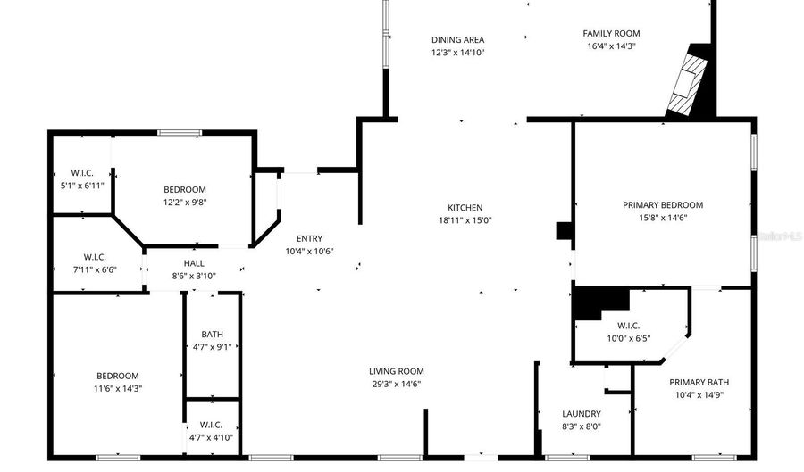 13076 SW 154TH St, Archer, FL 32618 - 3 Beds, 2 Bath