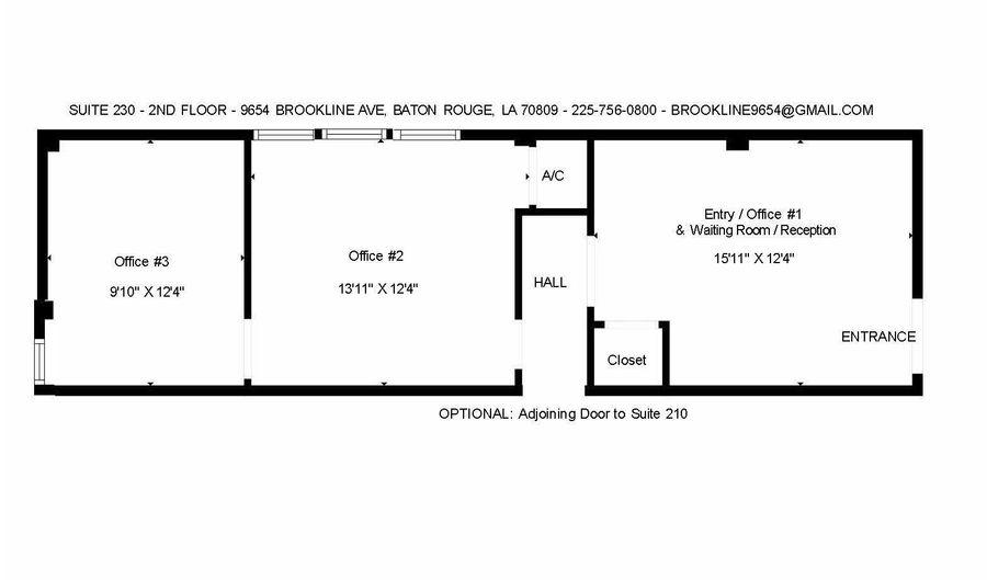 9654 Brookline Ave #230, Baton Rouge, LA 70809 - 0 Beds, 0 Bath