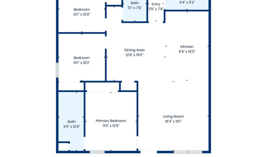 6102 W Forrest St, Bay St. Louis, MS 39520 - 3 Beds, 2 Bath