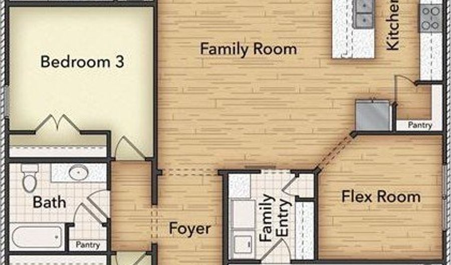 545 Pickett Creek Dr, Aledo, TX 76008 - 3 Beds, 2 Bath