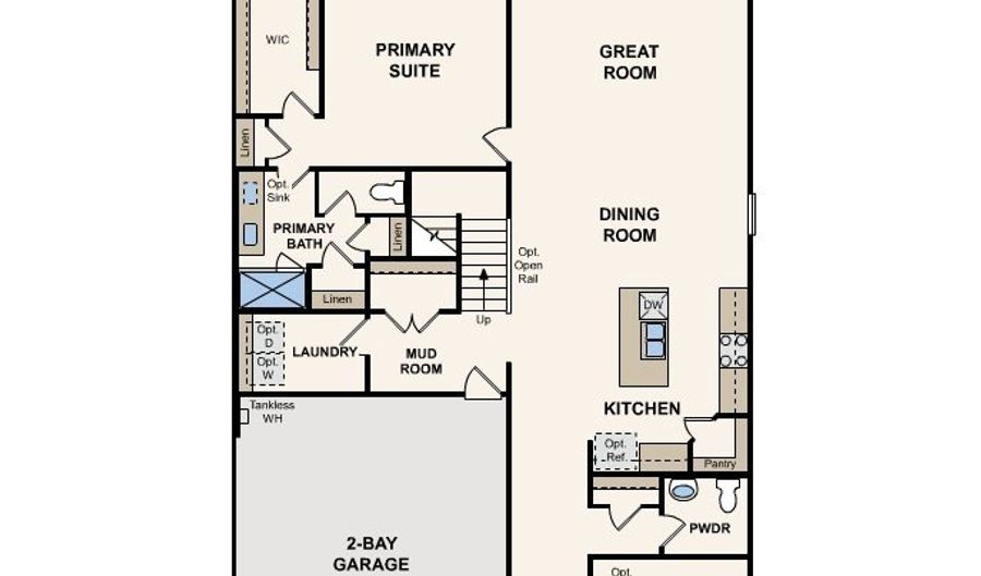 401 Merlot Dr Plan: SAVANNAH, Alvin, TX 77511 - 4 Beds, 3 Bath
