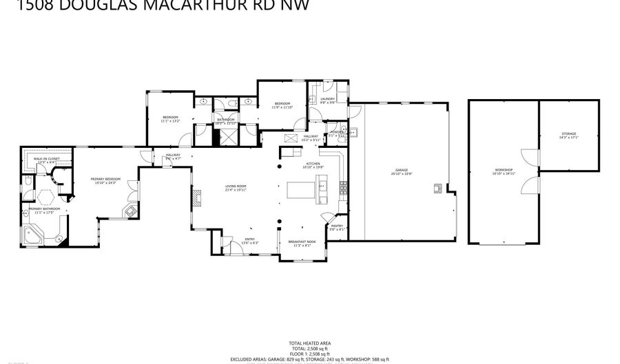 1508 Douglas Macarthur Rd NW, Albuquerque, NM 87107 - 3 Beds, 3 Bath