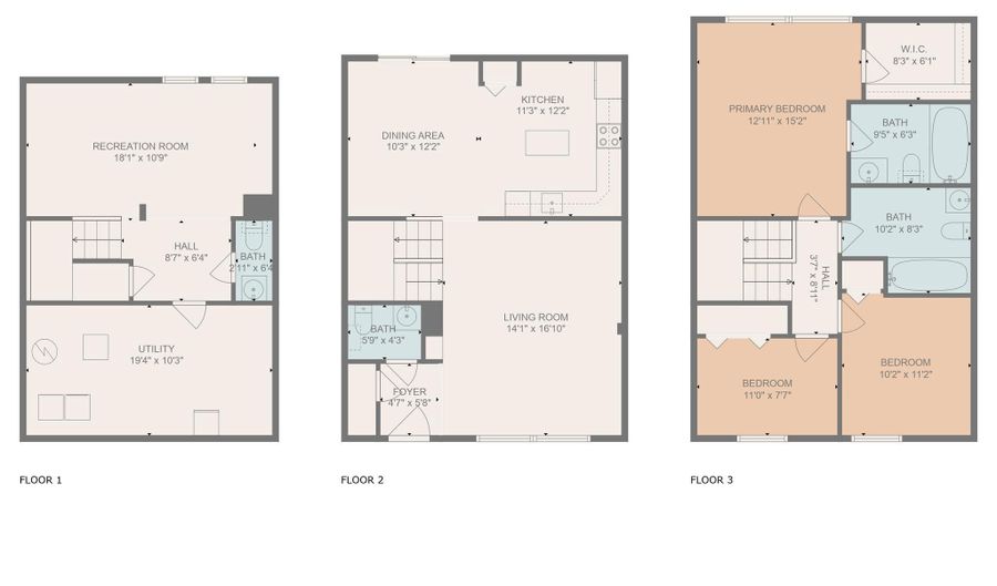 3105 HOLLY BERRY Ct, Abingdon, MD 21009 - 3 Beds, 4 Bath