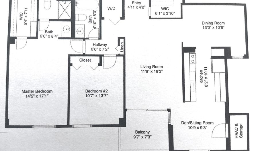 4500 S FOUR MILE RUN Dr 807, Arlington, VA 22204 - 2 Beds, 2 Bath