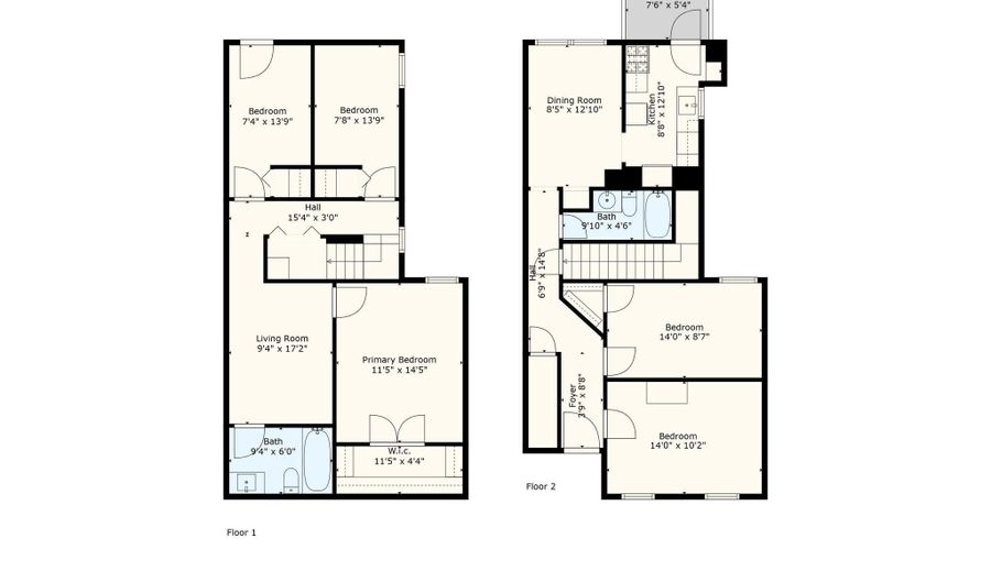 325 V St NE 1, Washington, DC 20002 - 5 Beds, 2 Bath