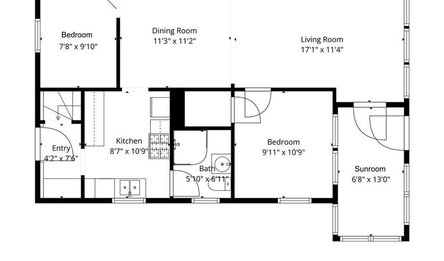 140 Eldridge St, Cranston, RI 02910 - 2 Beds, 1 Bath