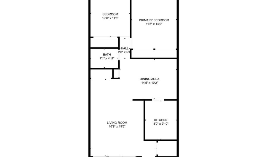 7541 SPRING LAKE Dr B-1, Bethesda, MD 20817 - 2 Beds, 1 Bath