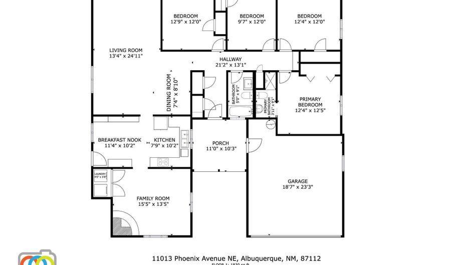 11013 Phoenix Ave NE, Albuquerque, NM 87112 - 41 Beds, 2 Bath