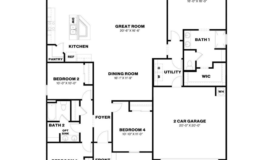 1529 E MASON Dr, Casa Grande, AZ 85122 - 4 Beds, 2 Bath