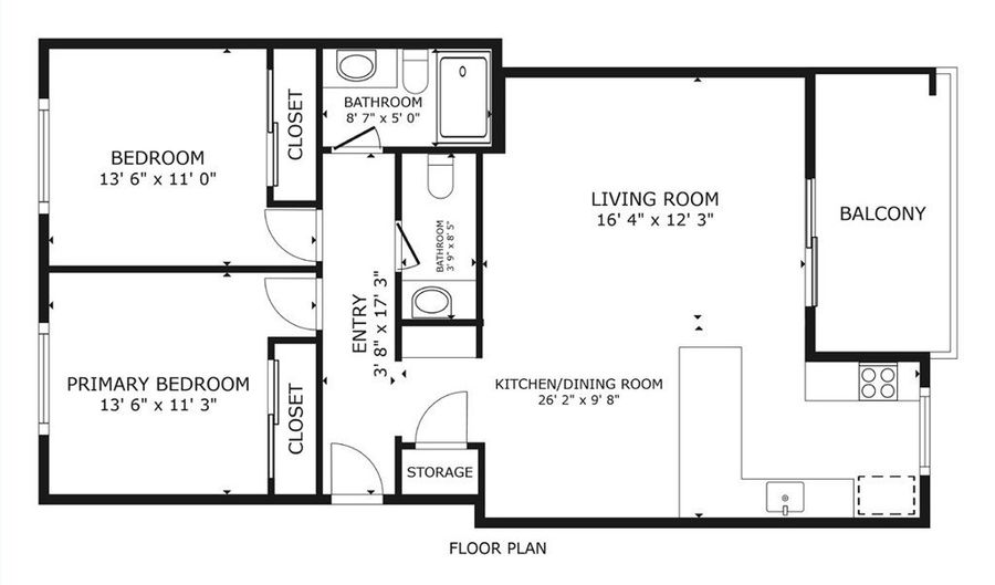 1202 N Pacific St 206B, Oceanside, CA 92054 - 2 Beds, 2 Bath