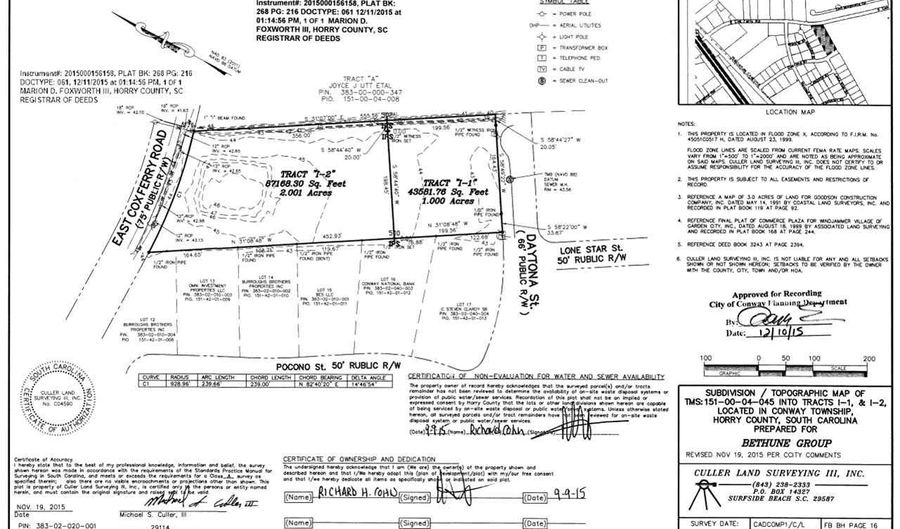 TBD East Cox Ferry Rd, Conway, SC 29526 - 0 Beds, 0 Bath