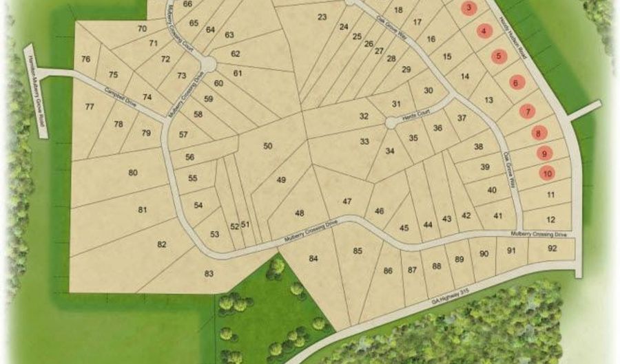 91 Hoody Hudson Rd Plan: Cypress, Cataula, GA 31804 - 5 Beds, 3 Bath
