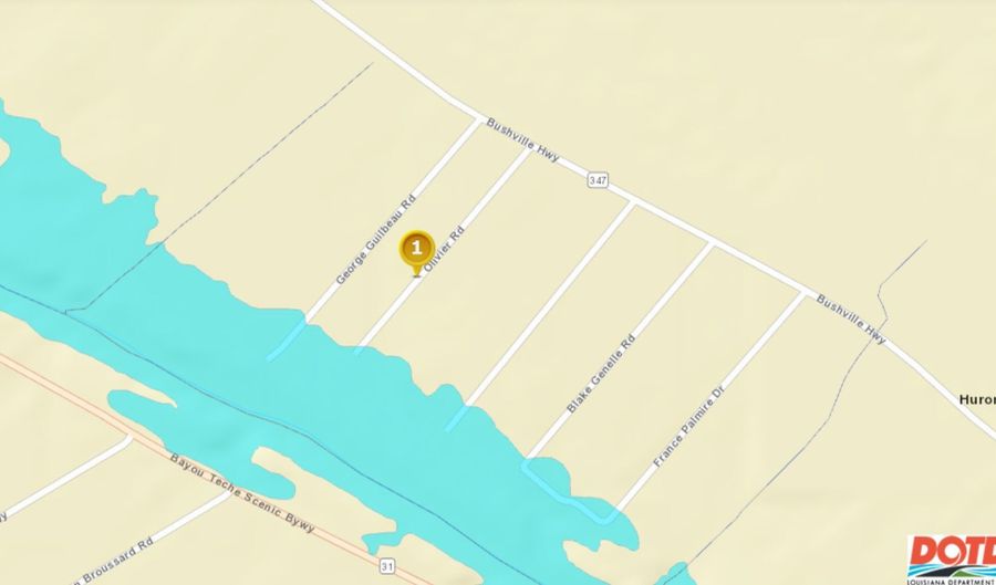 Olivier Road lot 16J, Arnaudville, LA 70512 - 0 Beds, 0 Bath