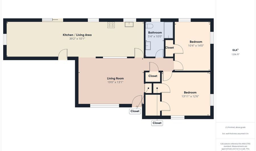 805 Saddle Ct, Anderson, IN 46013 - 2 Beds, 1 Bath