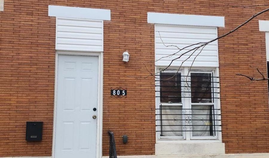 805 N KENWOOD Ave, Baltimore, MD 21205 - 4 Beds, 2 Bath
