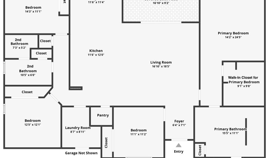 389 Bandolier, Alamogordo, NM 88310 - 4 Beds, 2 Bath