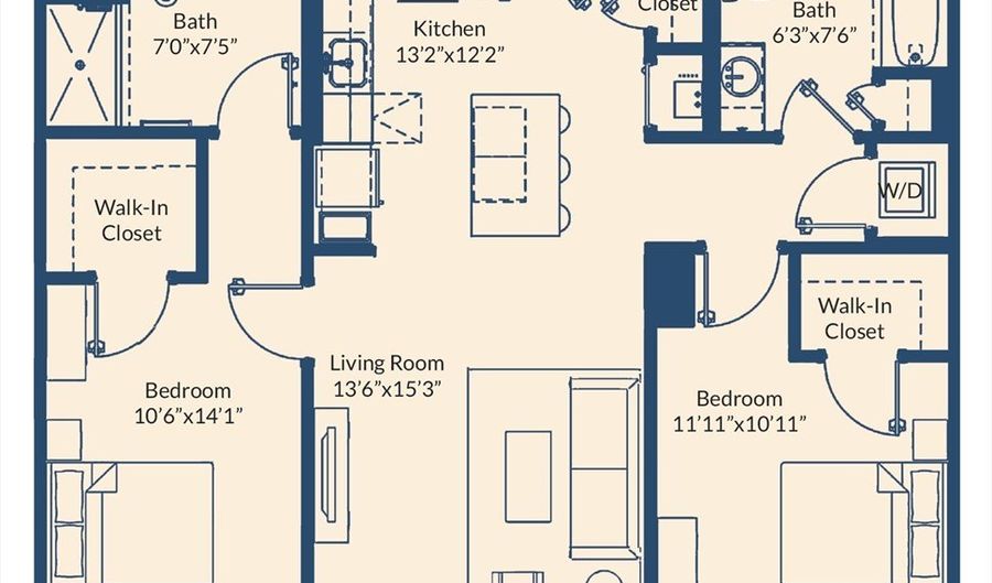 99 Tremont St 413, Boston, MA 02135 - 2 Beds, 2 Bath