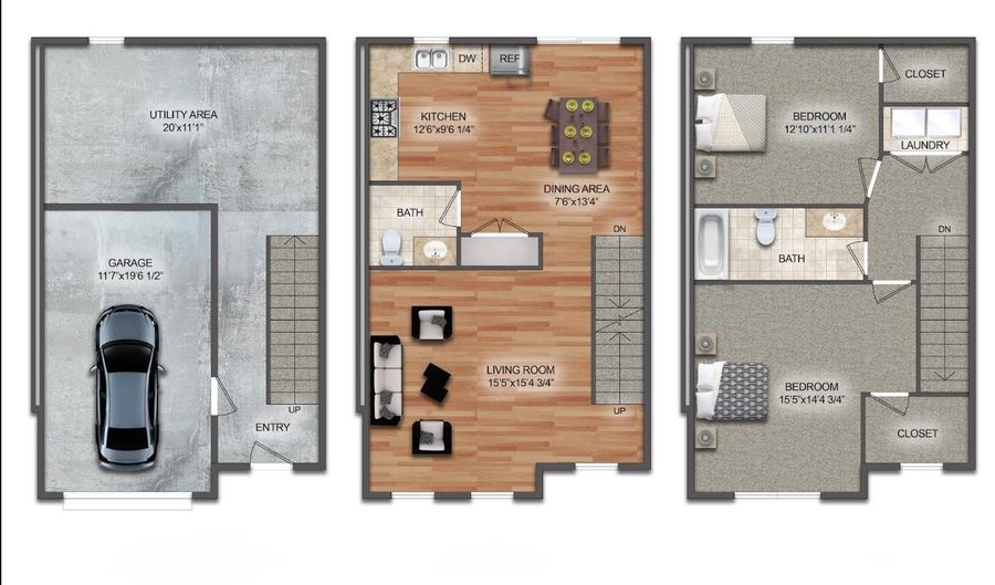 14 C The Crossings At Village Ctr, Barrington, NH 03825 - 2 Beds, 2 Bath