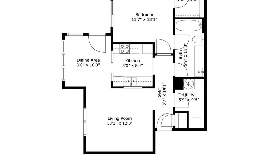 12300 Apache Ave 213, Savannah, GA 31419 - 1 Beds, 1 Bath