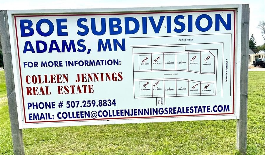 406 Vangsness St, Adams, MN 55909 - 0 Beds, 0 Bath