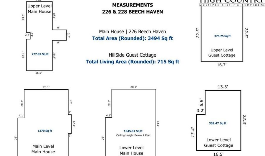 226 228 Beech Haven Rd, Banner Elk, NC 28604 - 3 Beds, 3 Bath