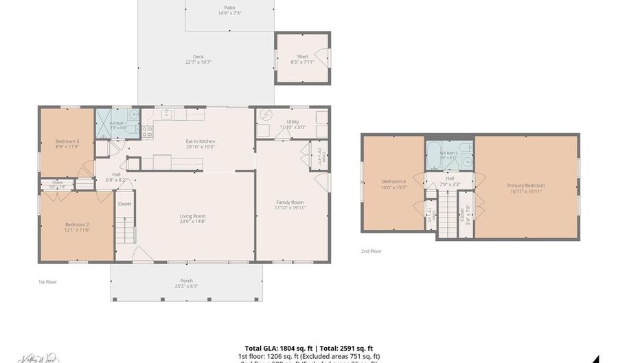 2907 BRIERDALE Ln, Bowie, MD 20715 - 4 Beds, 2 Bath