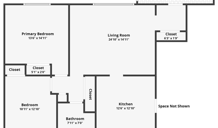 677 B New Castle Ct, Lakewood, NJ 08701 - 2 Beds, 1 Bath