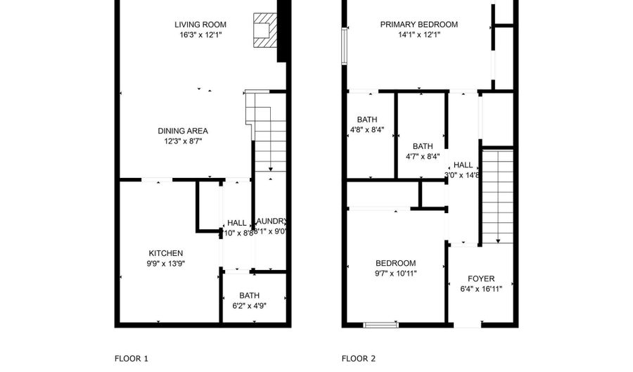 3281 SUTTON Pl NW C, Washington, DC 20016 - 2 Beds, 3 Bath