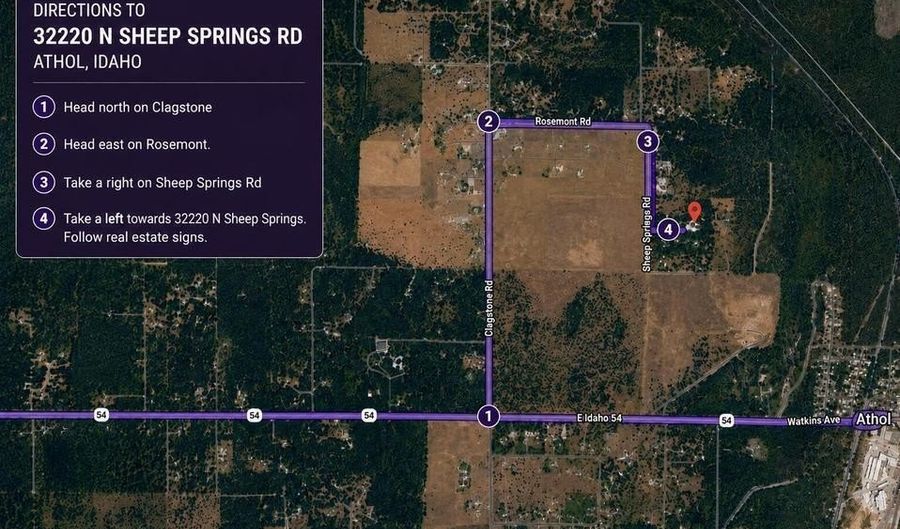 32220 N Sheep Springs Rd, Athol, ID 83801 - 5 Beds, 3 Bath