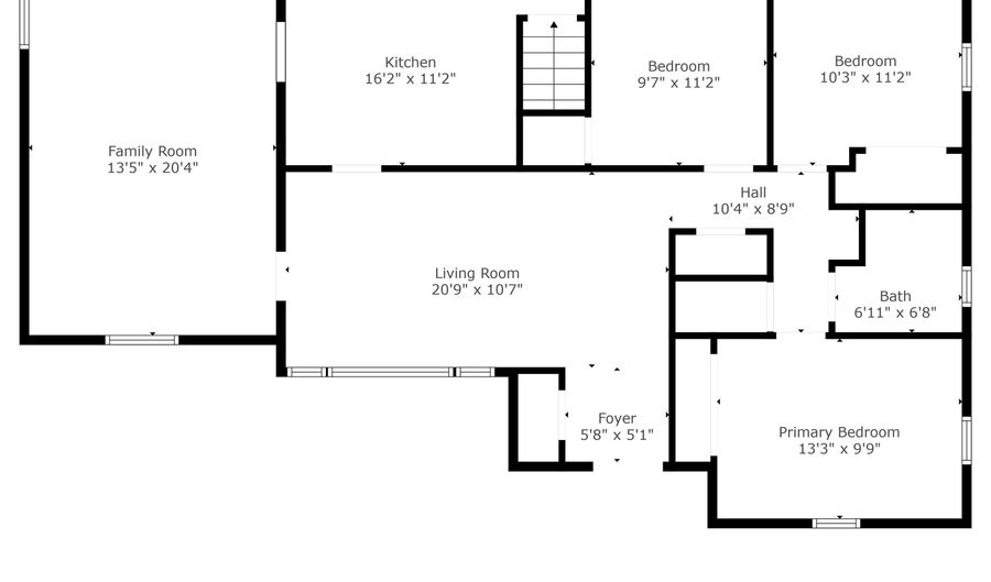 738 Sunset Dr, Bloomfield, IN 47424 - 3 Beds, 1 Bath