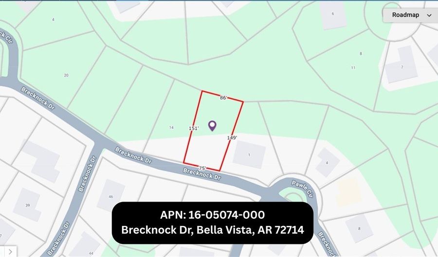 16-05074 000 Brecknock Dr Lot 10, Bella Vista, AR 72714 - 0 Beds, 0 Bath