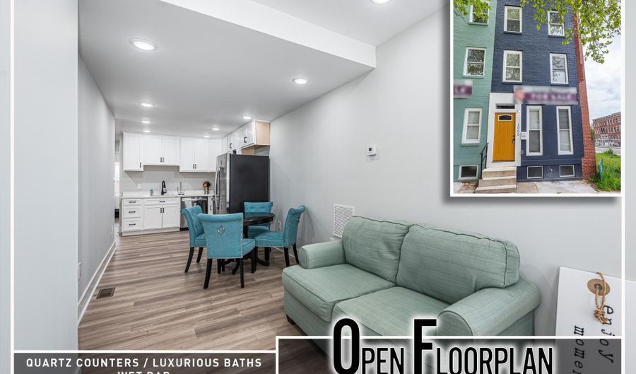 1005 N MOUNT St, Baltimore, MD 21217 - 3 Beds, 3 Bath