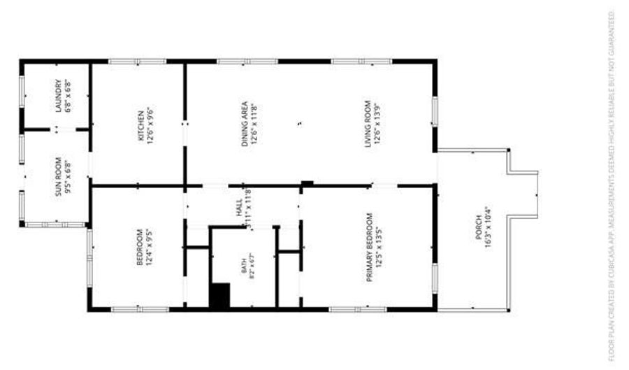 609 W 5th St, Ada, OK 74820 - 2 Beds, 1 Bath