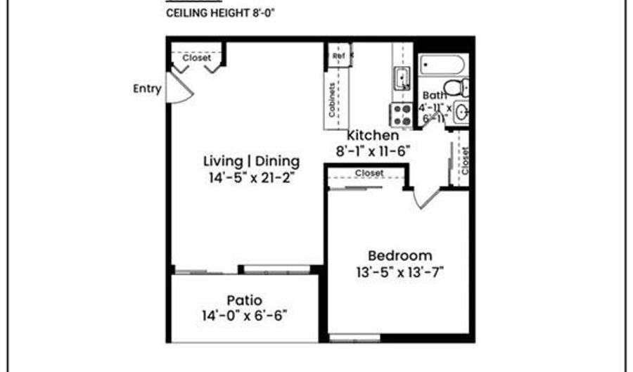 400 Narragansett Pkwy A-3W, Warwick, RI 02888 - 1 Beds, 1 Bath