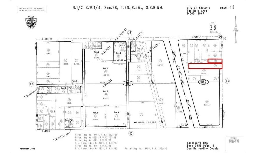 18040 Jonathan, Adelanto, CA 92301 - 0 Beds, 0 Bath