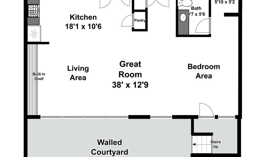 1503 Central Ave NW 108D, Albuquerque, NM 87104 - 1 Beds, 1 Bath