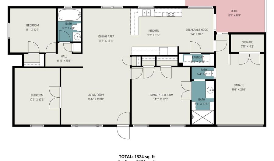 117 FROG POND Holw, Abbottstown, PA 17301 - 3 Beds, 2 Bath
