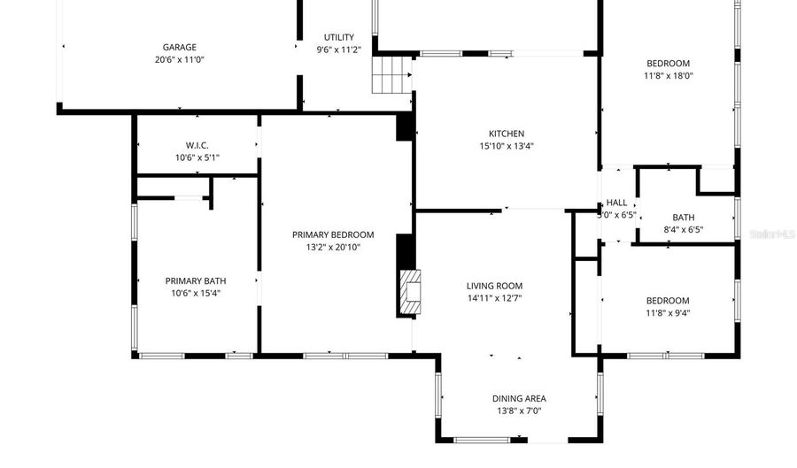 317 W KING St, Orlando, FL 32804 - 3 Beds, 2 Bath