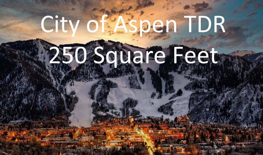 City TDR, Aspen, CO 81611 - 0 Beds, 0 Bath