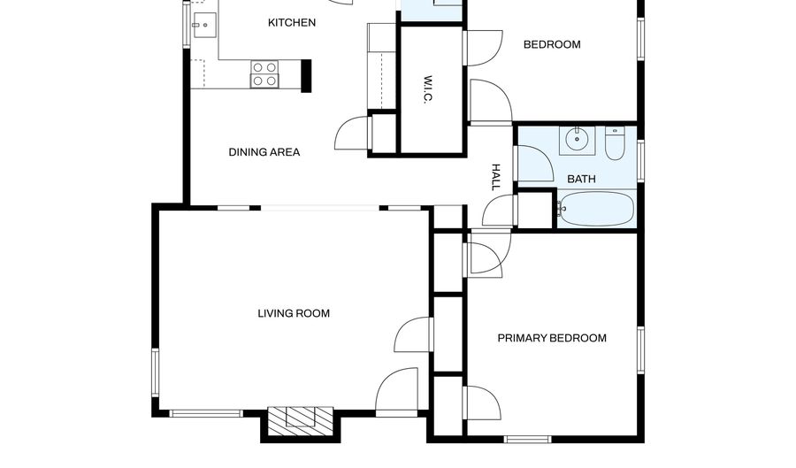 1120 N C St, Arkansas City, KS 67005 - 2 Beds, 1 Bath