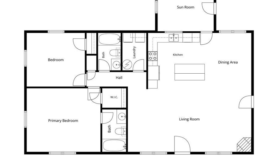 34 County Road 291, Abbeville, MS 38601 - 2 Beds, 2 Bath