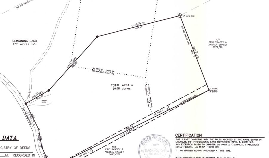 Sawyer Notch Road lot 39, Andover, ME 04216 - 0 Beds, 0 Bath