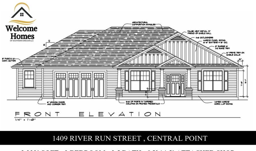 1409 River Run St, Central Point, OR 97502 - 4 Beds, 2 Bath